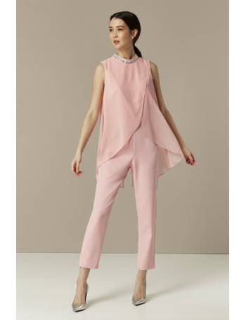 wallis pink jumpsuit