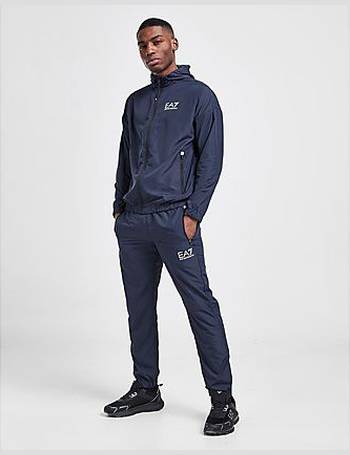 emporio armani ea7 grain tape crew tracksuit