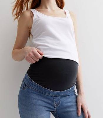 NEW LOOK Maternity Indigo Lift & Shape Under Bump Emilee Jeggings New Look  for Women