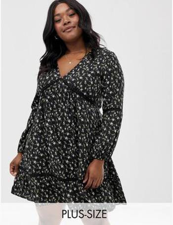 Boutique Polka Dot Wrap Dress