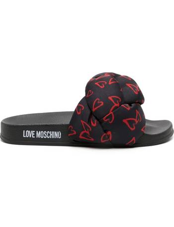 Love moschino womens online sliders