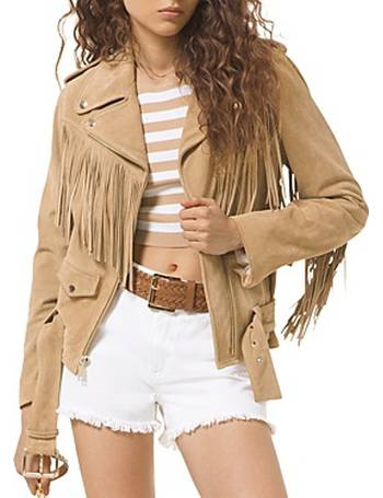 Shop Michael Kors Women's Suede Jackets up to 45% Off | DealDoodle