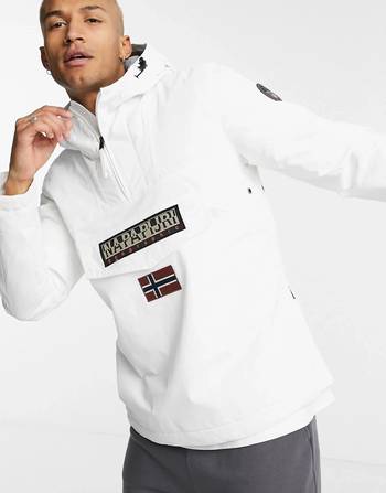 Sortie Ordelijk recorder Shop Napapijri Men's White Jackets up to 60% Off | DealDoodle