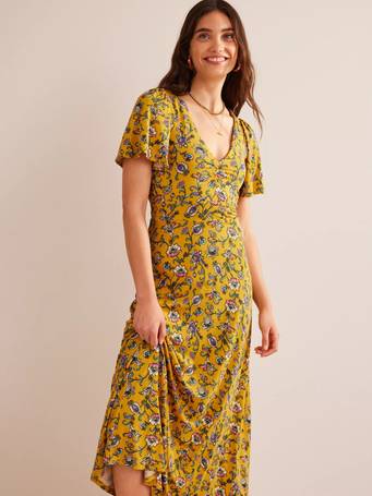 Octavia jersey 2024 midi dress boden