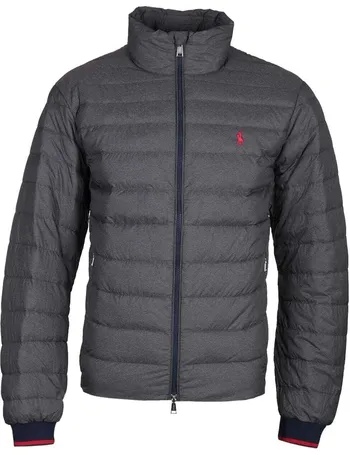 grey polo bubble jacket