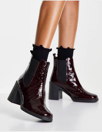 Miss selfridge outlet red boots