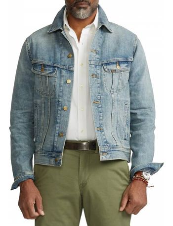 polo ralph lauren stormrider denim jacket