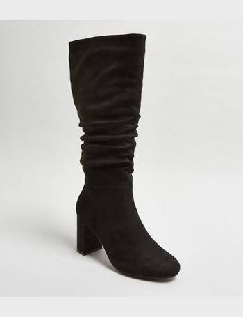 new look ladies knee high boots