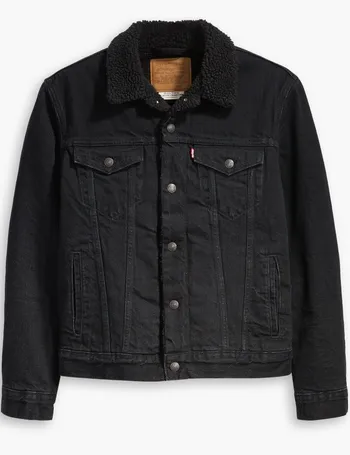 black levi jean jackets