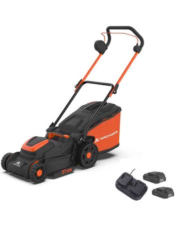 YARD FORCE 40V 32cm Cordless Lawnmower Plus Cordless Grass Trimmer