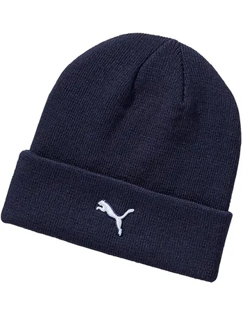 puma beanie red and blue stripe