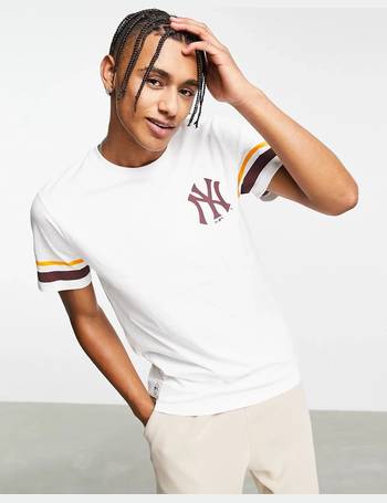 T-shirts New Era MLB Heritage Oversized Stripe T-Shirt New York Yankees  Navy