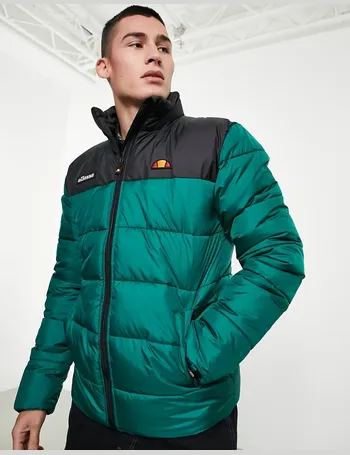 ellesse puffer jacket black