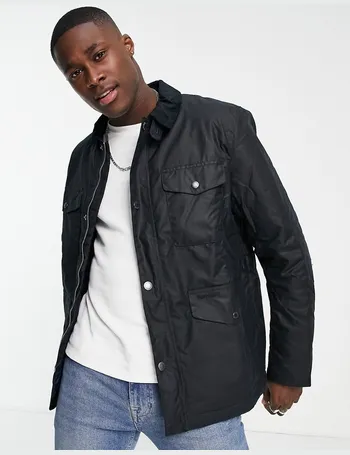 asos mens wax jacket