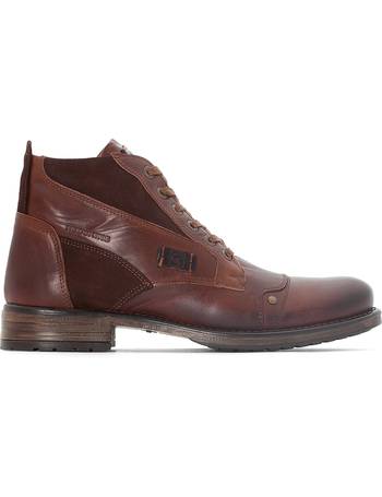 Shop REDSKINS Brown Leather Boots for Men up to 50 Off DealDoodle