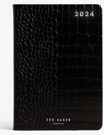 SMYTHSON Chelsea croc-embossed leather notebook 16.7cm x 11.2cm