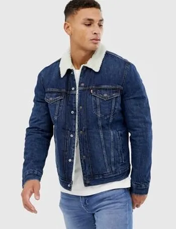 levi borg jacket mens