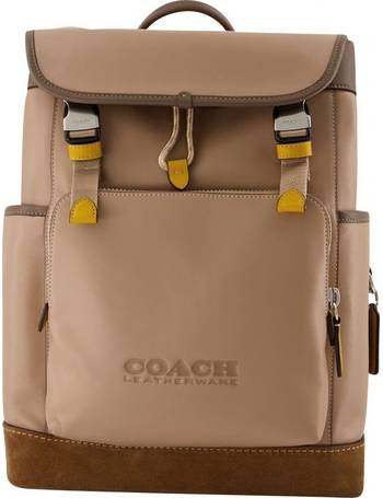 COACH®  Hitch Backpack In Rainbow Signature Canvas