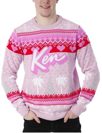 Mens pink jumper outlet uk