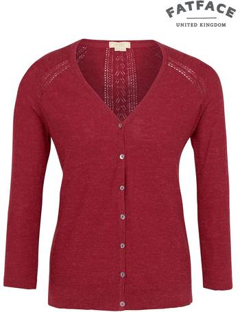 Fat face organic deals rose cardigan