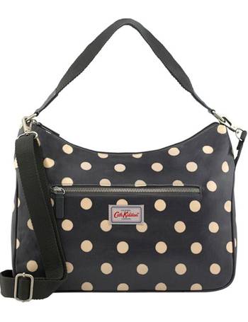 button spot curve shoulder bag