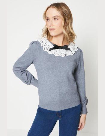 Oasis grey sparkle shop jumper