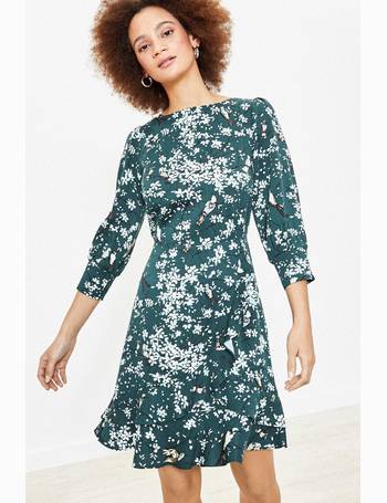 Oasis green skater on sale dress