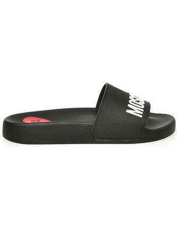womens moschino sliders
