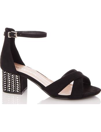 quiz black heels