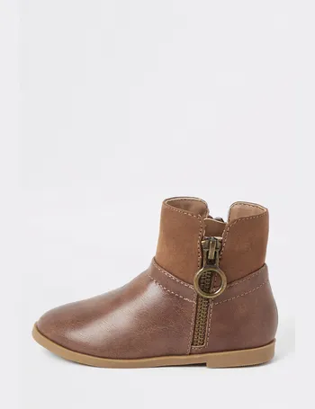 River island hot sale navy boots