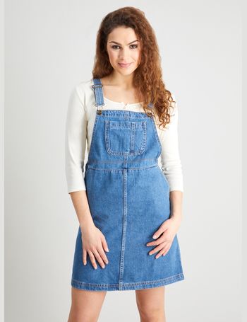 tu denim pinafore dress