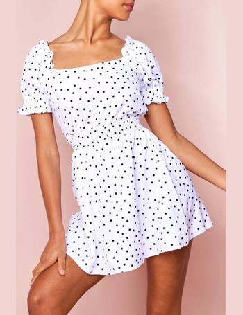 misspap polka dot dress