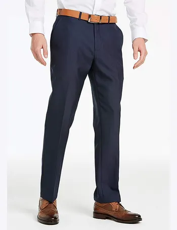 Shop Williams & Brown Men's Blue Suit Trousers Up To 60% Off 