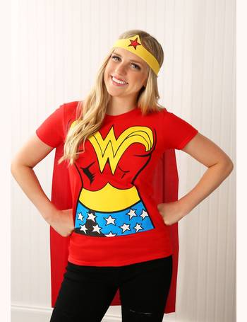 Rubies Deluxe Wonder Woman Girls Halloween Costume