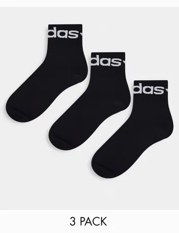 Logo 3 Pack Crew Socks