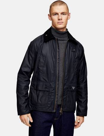 topman wax jacket