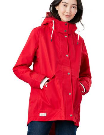 joules waterproof hooded jacket with toggle