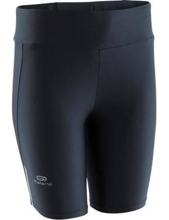 Women's 2-in-1 running shorts with built-in tight shorts Dry