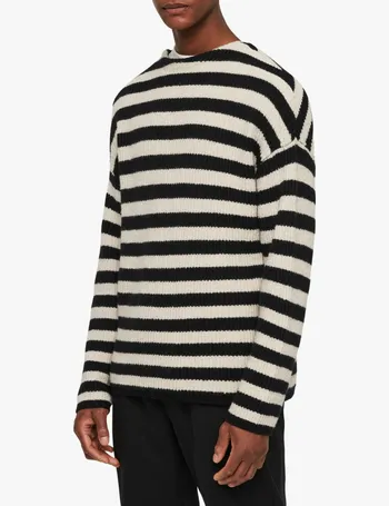 all saints oversized jumper mens