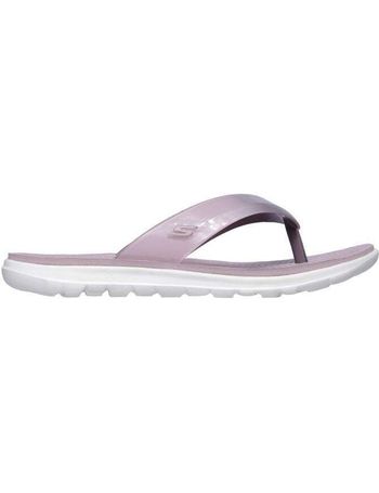 sports direct ladies skechers flip flops