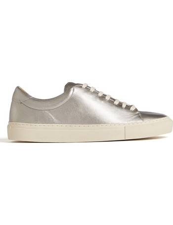 Jigsaw margot deals leather trainer