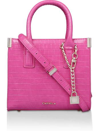 Carvela pink hot sale tote bag