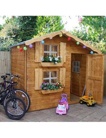 Wooden store playhouse b&q