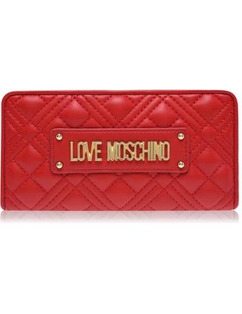 Shop Women s Love Moschino Zip Around Purses up to 50 Off