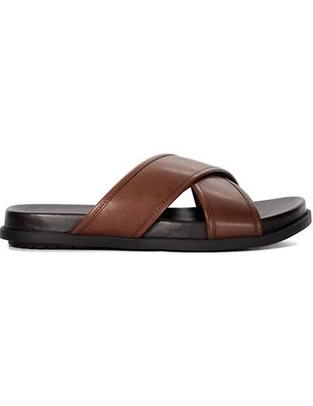 Shop Debenhams Men s Leather Sandals up to 70 Off DealDoodle