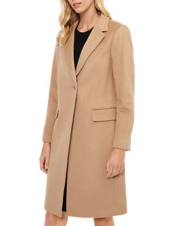 jaeger camel boyfriend coat