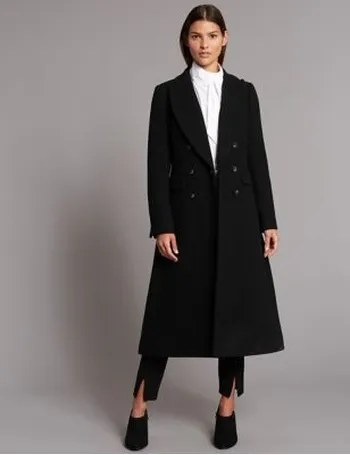 autograph wool blend coat