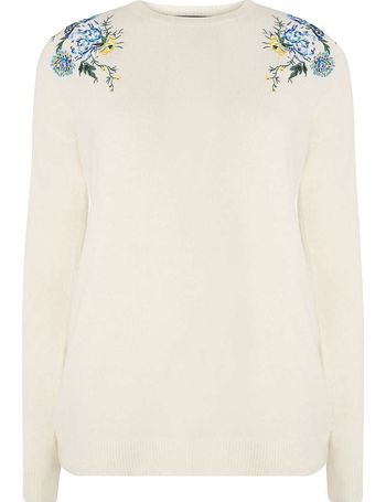 women's embroidered jumpers