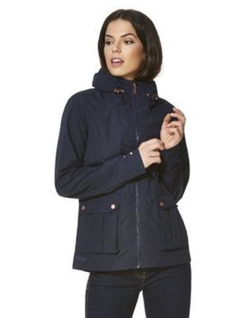 f&f active waterproof hooded jacket