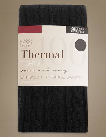 100 Denier Thermal Tights